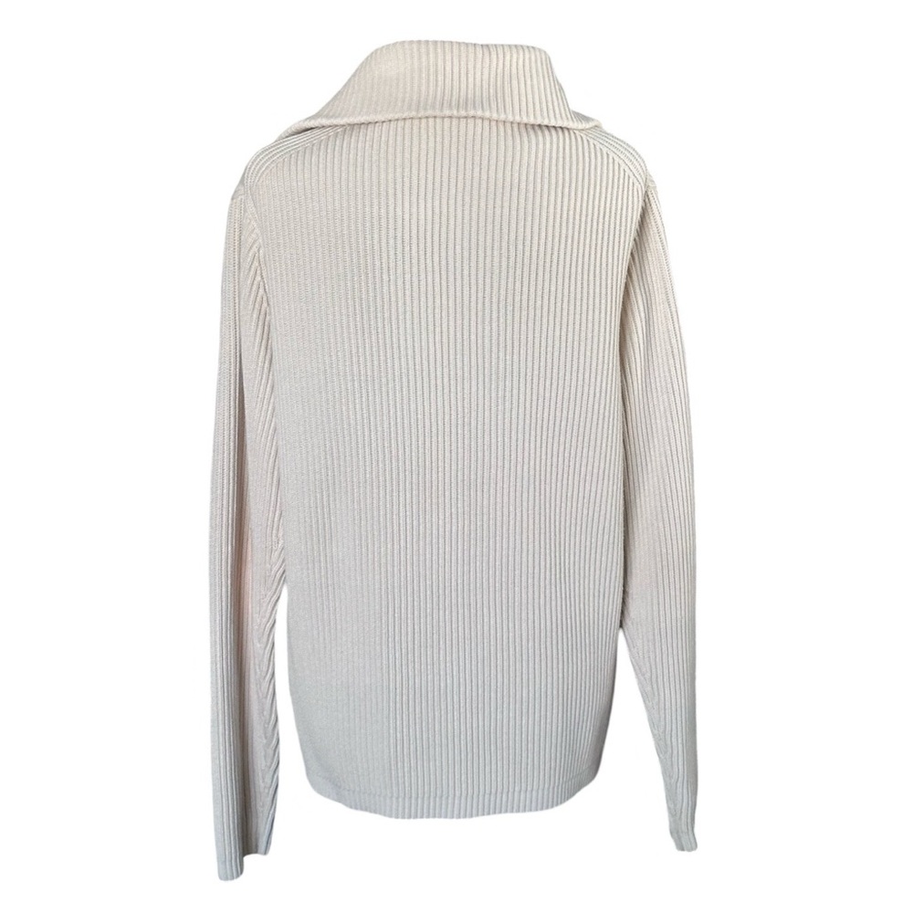 GAP shaker stitch woman’s Large cotton cardigan sweater - Picture 2 of 6